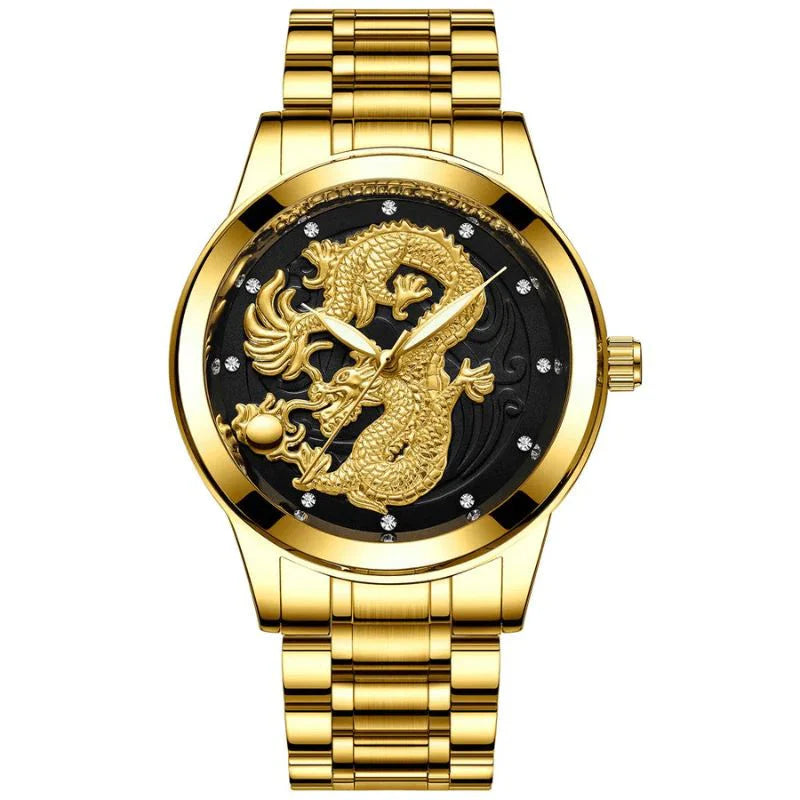 Relógio Dragon Gold